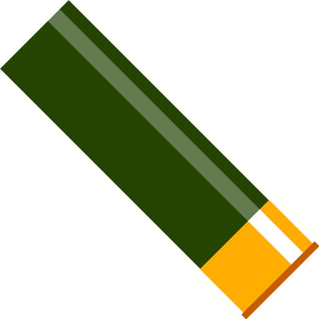 Shotgun Shell Isolated Icon in Flat Style.