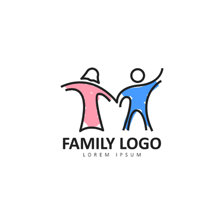 Family logoのイラスト素材