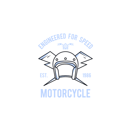Motorcycle logo vectorのイラスト素材