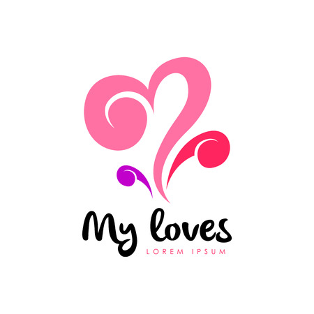 Love logo vectorのイラスト素材