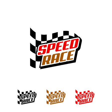 Speed logo vectorのイラスト素材