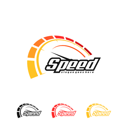Speed logo vectorのイラスト素材