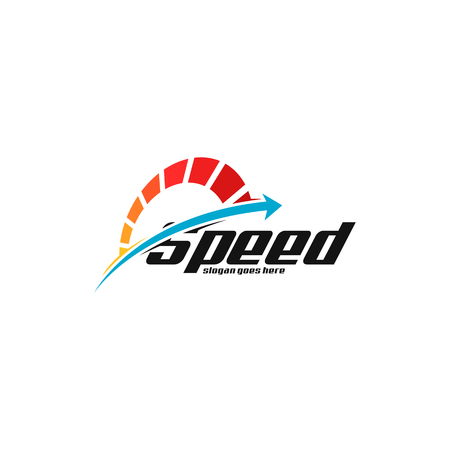 Speed logo vectorのイラスト素材