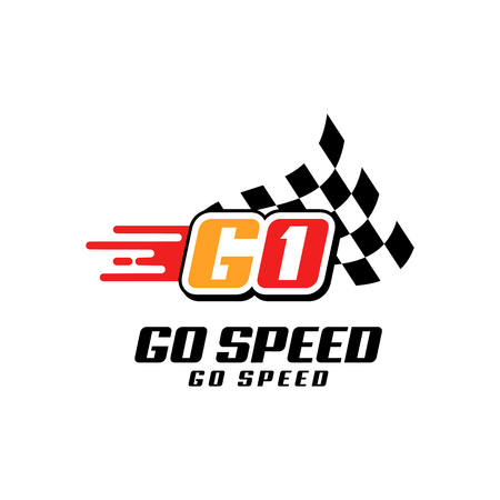 Speed logo vectorのイラスト素材