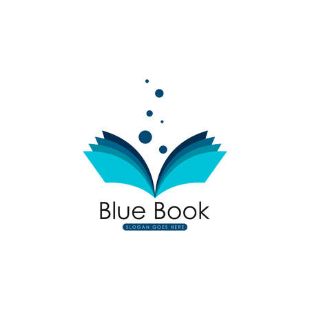 Book logo template vectorのイラスト素材