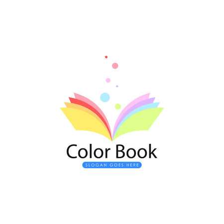 Book logo template vectorのイラスト素材
