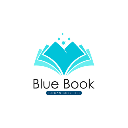 Book logo template vectorのイラスト素材