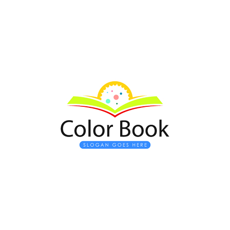 Book logo template vectorのイラスト素材
