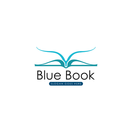 Book logo template vectorのイラスト素材