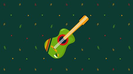 Cinco de mayo background illustration vector