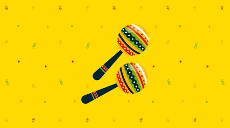 Cinco de mayo background illustration vector. Mexican event background illustration vectorのイラスト素材