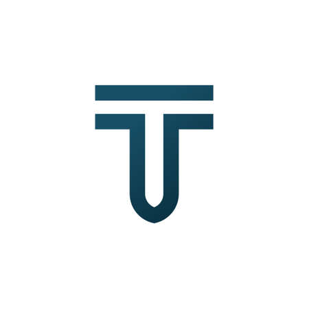 Simple letter T concept for business needsのイラスト素材