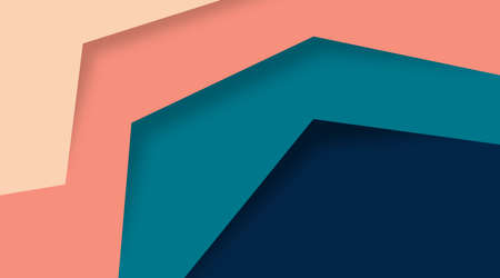 Colorful and abstract background in papercut style. Can be used as web banners and digital flyers