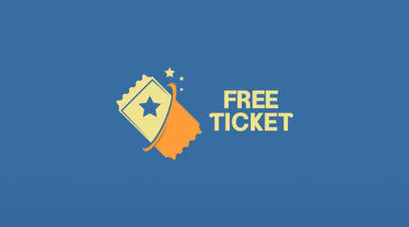 Simple and Unique Ticket Logo Design Concept with Dual Meanings Logo