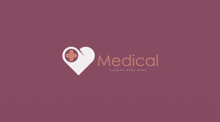 Simple Medical Logo Design Concept Vector. Health Logo Template