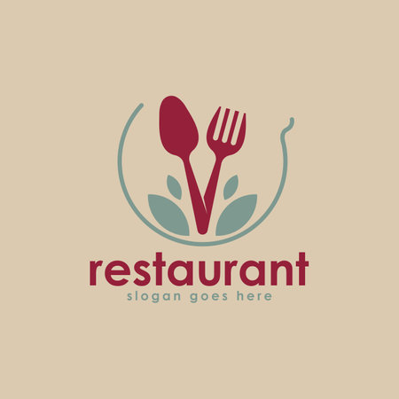 Restaurant   Design Concept Vector. Food   Design Conceptのイラスト素材