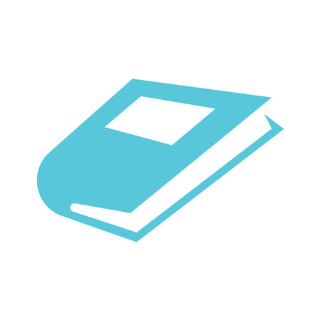 Book logo design icon vector. Book icon clip art. Library logo conceptのイラスト素材