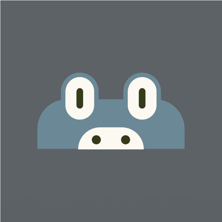 Crocodile logo design concept. Wild animal logo design stock vectorのイラスト素材