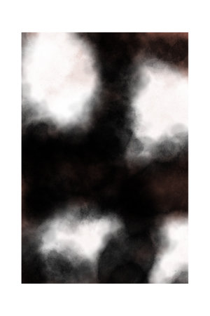 Printable abstract brush watercolor wall art decoration poster. Abstract brush wall decor