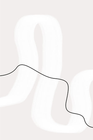 Minimalist abstract brush printable wall art. Modern Neutral gallery wall decor.のイラスト素材