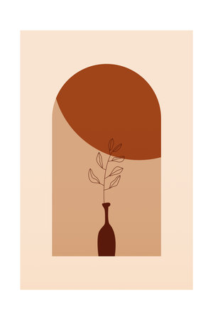 Boho wall art decoration printable poster. Bohemian wall decor. Printable boho wall artのイラスト素材