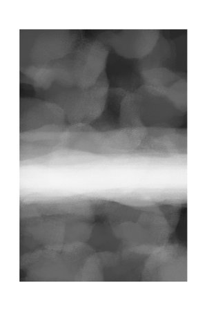 Black and white brush wall decor printable poster. Abstract wall art decoration. Printable wall decor posterのイラスト素材