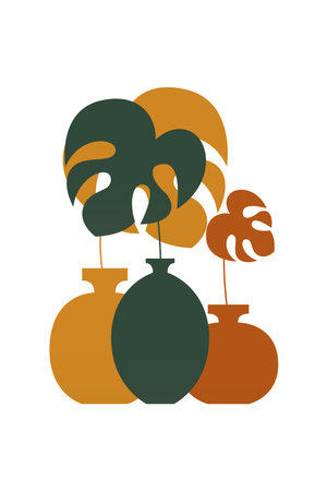 Boho wall art decoration printable poster. Bohemian wall decor. Printable boho wall artのイラスト素材