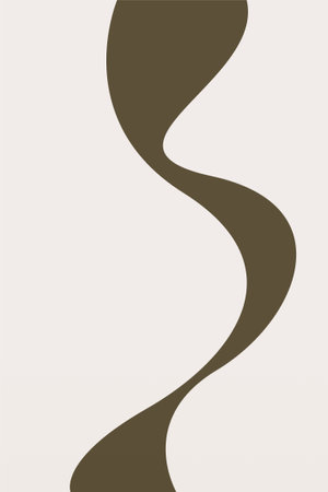 Minimalist Abstract Neutral Wall Art Decoration. Printable Minimalist Wall Decorのイラスト素材