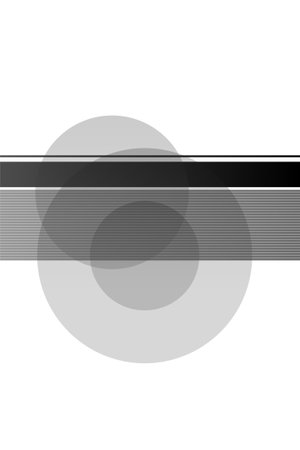 Abstract geometric shape grayscale wall decor. Printable geometric wall art decoration posterのイラスト素材