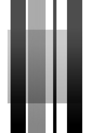 Abstract geometric shape grayscale wall decor. Printable geometric wall art decoration posterのイラスト素材