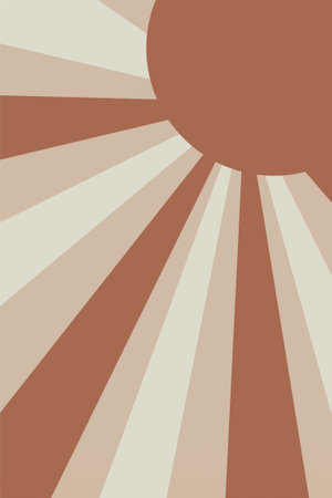 Printable Art Prints. Boho Art Posters. Gallery Wall Decor. Mid Century Modern Wall Art Decoration. Boho Home Decorのイラスト素材