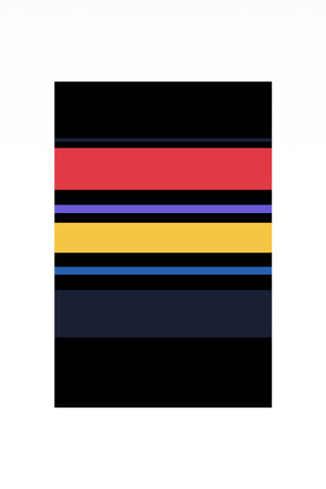 Abstract geometric shapes wall art decoration. Abstract rectangle wall decor poster. Printable abstract wall decor posterのイラスト素材