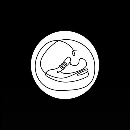 Shoe logo design concept. Shoes logo template. Man fashion logo design templateのイラスト素材