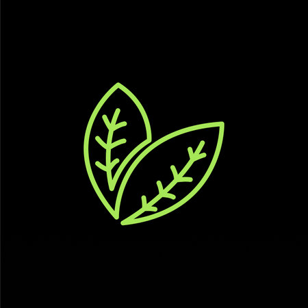 Plant logo design concept template. Leaf logo icon design. Nature logo design templateのイラスト素材