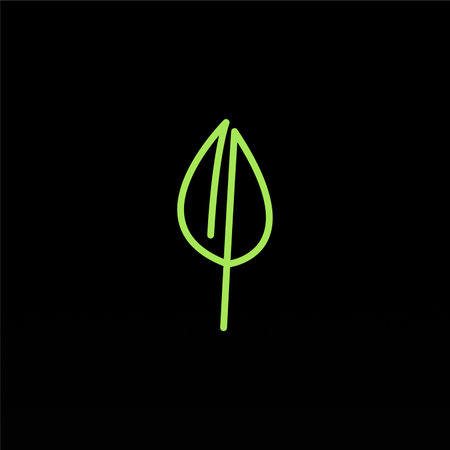 Plant logo design concept template. Leaf logo icon design. Nature logo design templateのイラスト素材