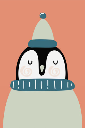 Nursery Wall Art Animals Baby Poster. Printable Cute Animal Nursery Wall Decor Posterのイラスト素材