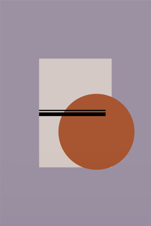 Modern Abstract Wall Art Print. Printable Abstract Wall Art Posterのイラスト素材