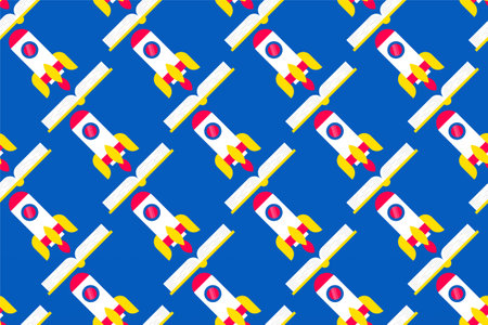 Book seamless pattern background. Book illuistration seamless pattern backgroundのイラスト素材