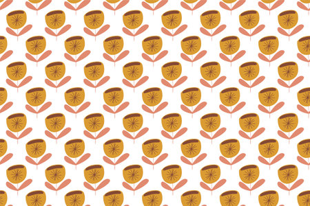 Abstract boho seamless pattern background. Abstract seamless pattern for wrapping paperのイラスト素材