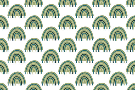 Abstract boho seamless pattern background. Abstract seamless pattern for wrapping paperのイラスト素材