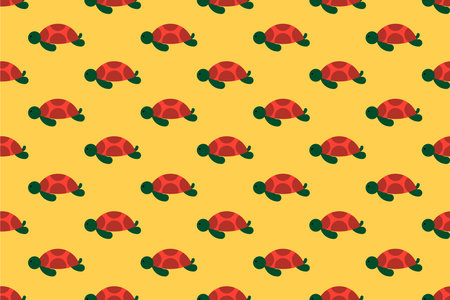 Ocean life seamless pattern background. Underwater seamless pattern. Seamless pattern background with ocean life illustrationのイラスト素材