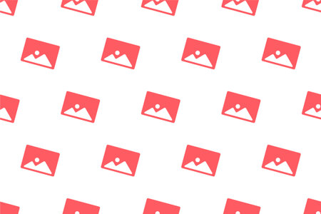Seamless pattern social media background. Seamless patterned background with social media icons