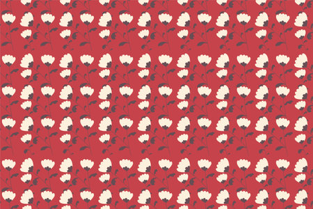 Abstract flower seamless pattern background. Floral seamless pattern backgroundのイラスト素材