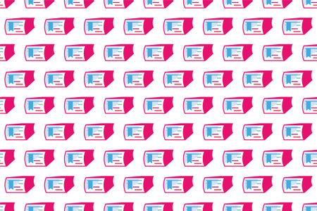Abstract book seamless pattern background. Book icon seamless pattern backgroundのイラスト素材
