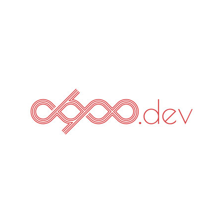 Dopo logotype design template. Technology logo design template named Dopo