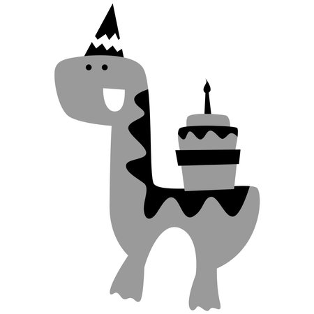 Cute dino clip art kids nursery. Scandinavian dino nursery wall art decor inのイラスト素材