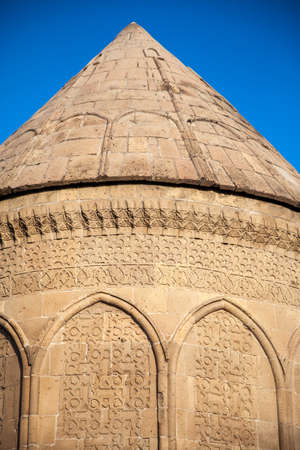 A Seljuk Cupola(Doner Kumbet) in Kayseriの写真素材