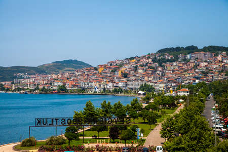 Karadeniz Eregli,Zonguldak/Turkey - 8/25/2013:View of Zonguldak Eregli districtのeditorial素材