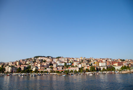 Karadeniz Eregli,Zonguldak/Turkey - 8/25/2013:View of Zonguldak Eregli districtのeditorial素材
