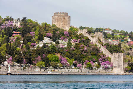 View of  historical Rumeli Castle,Sariyer,Ä°stanbul,Tukeyの写真素材